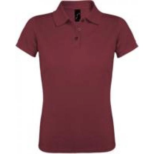 Рубашка поло женская Prime Women 200 бордовая