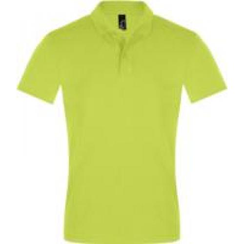 Рубашка поло мужская Perfect Men 180 зеленое яблоко