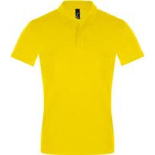 Рубашка поло мужская Perfect Men 180 желтая