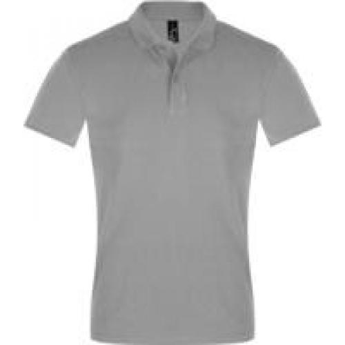 Рубашка поло мужская Perfect Men 180 серый меланж