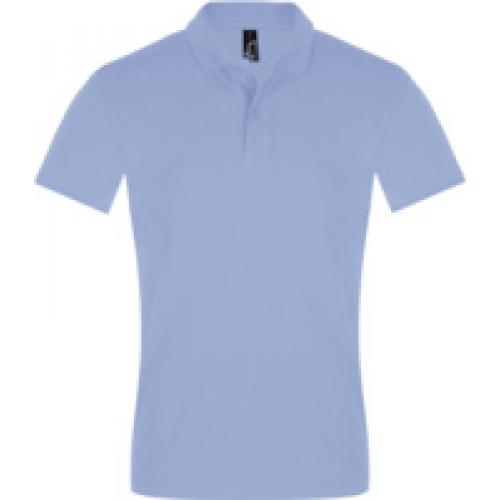 Рубашка поло мужская Perfect Men 180 голубая