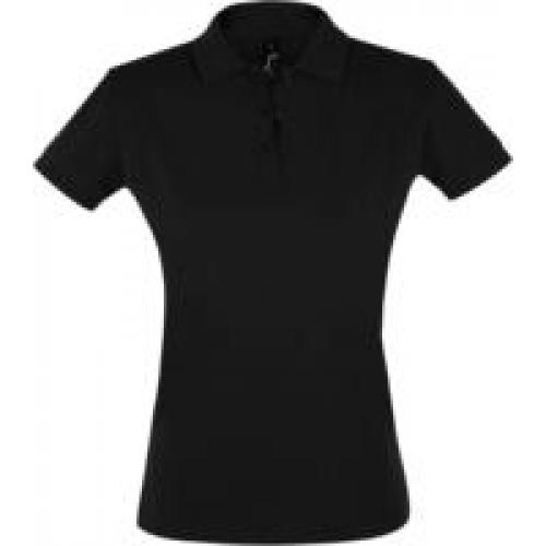 Рубашка поло женская Perfect Women 180 черная