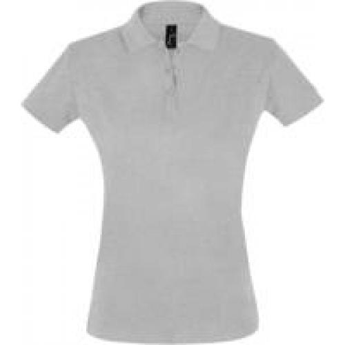 Рубашка поло женская Perfect Women 180 серый меланж