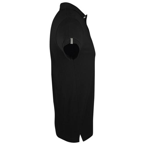 Рубашка поло мужская Portland Men 200 черная; - купить необычные сувениры в Воронеже