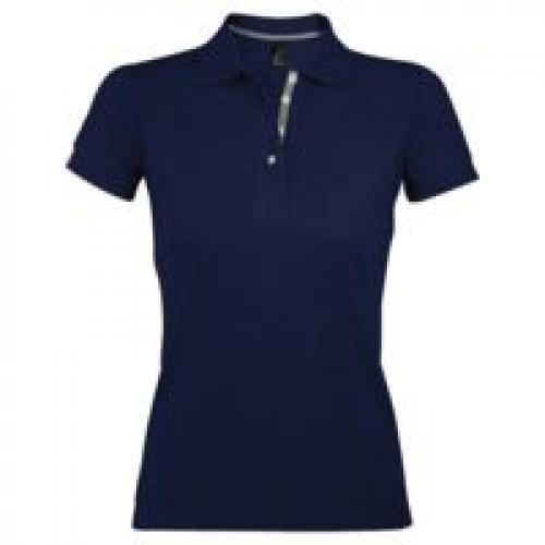 Рубашка поло женская Portland Women 200 темно-синяя