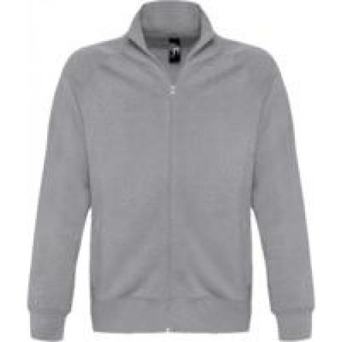 Толстовка мужская на молнии Sundae 280 серый меланж