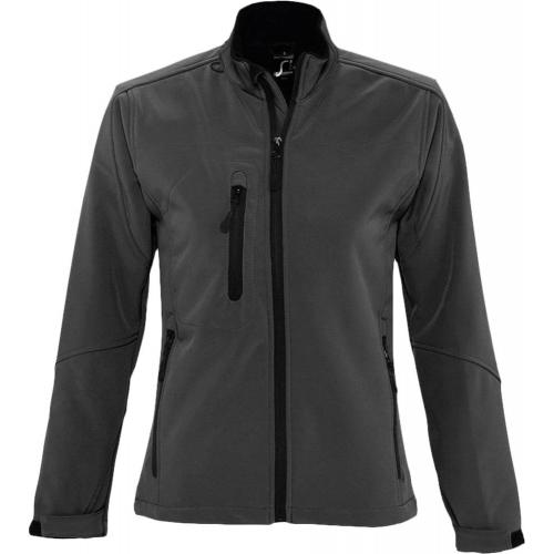 Куртка женская на молнии Roxy 340 темно-серая; - купить бизнесс-сувениры в Воронеже