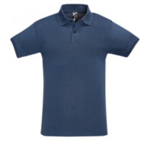 Рубашка поло мужская Perfect Men синий джинс