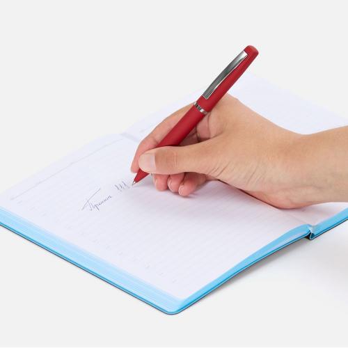 Ручка шариковая Bolt Soft Touch; - купить именные сувениры в Воронеже