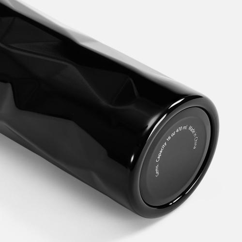 Термостакан Gems Black Morion; - купить подарки с логотипом в Воронеже