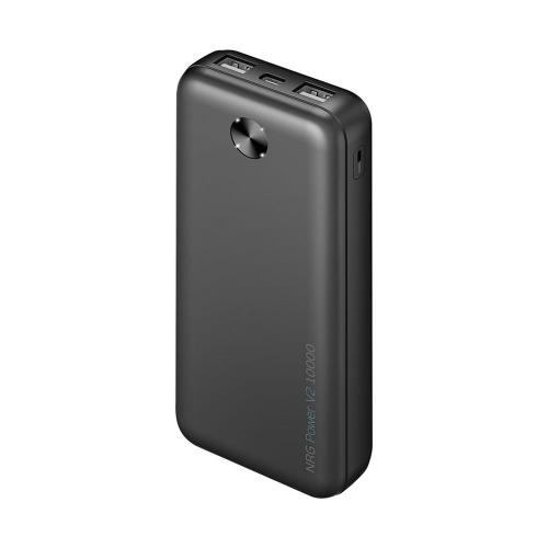 Внешний АКБ NRG Power V2 10000 мА-ч, 2A, 2xUSB, черный; - купить необычные подарки в Воронеже