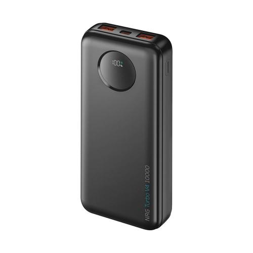 Внешний АКБ NRG Turbo V4 10000 мА-ч, дисплей, черный; - купить необычные подарки в Воронеже