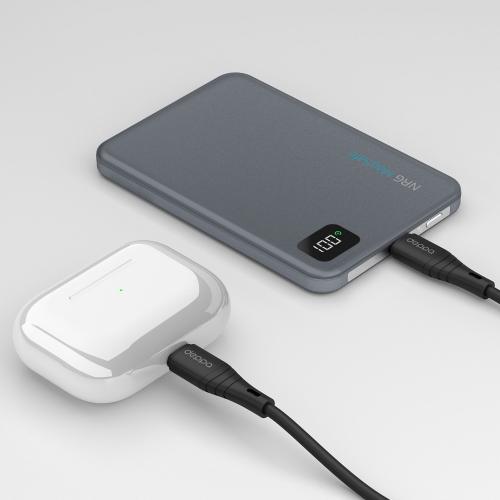 Внешний АКБ NRG MageSafe Alum 5000 мА-ч, 15Вт QI, серый; - купить необычные сувениры в Воронеже