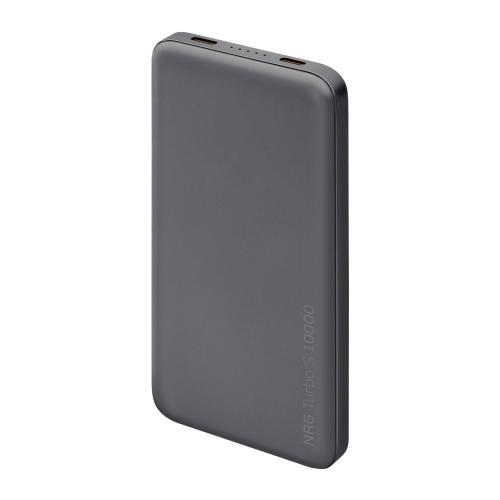 Внешний АКБ NRG Turbo S 10000 mAh, 20Вт, графит; - купить необычные подарки в Воронеже