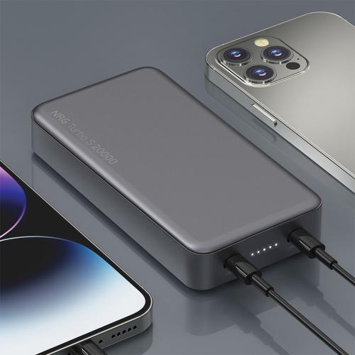 Внешний АКБ NRG Turbo S 20000 mAh, 20Вт, графит; - купить именные сувениры в Воронеже