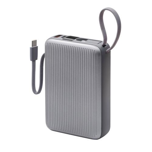 Внешний АКБ NRG Turbo Cable 20000 mAh, 22,5Вт, графит; - купить необычные подарки в Воронеже