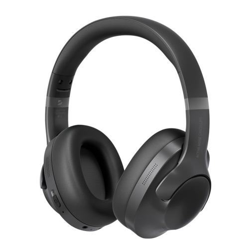 Беспроводные накладные наушники Stereo Ultra ANC, BT 5.4, ANC/ENC, 500мАч, черный; - купить необычные подарки в Воронеже
