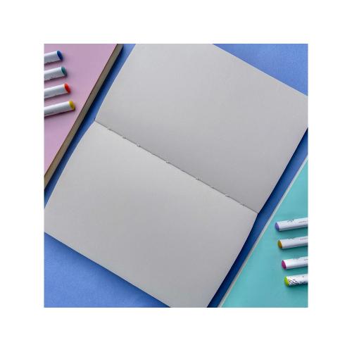 Скетчбук Sketch & Art в мягком переплете 140х210 мм, 100 л. бежевой бумаги 100 гр.; - купить подарки с логотипом в Воронеже