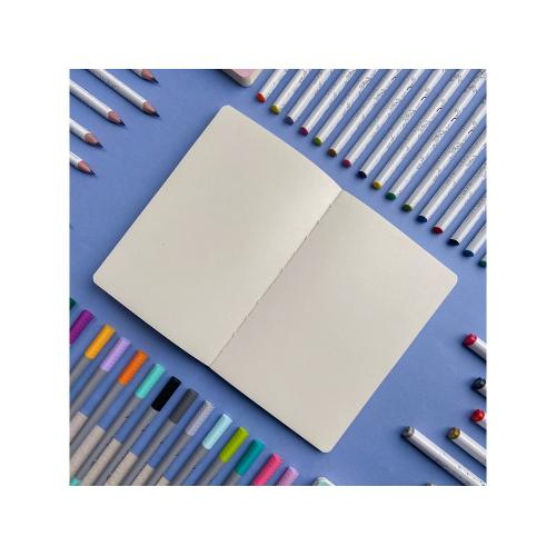 Скетчбук Sketch & Art в мягком переплете 140х210 мм, 100 л. бежевой бумаги 100 гр.; - купить подарки с логотипом в Воронеже