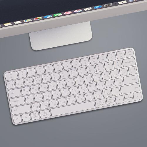 Беспроводная клавиатура Air Keyboard для MAC, Windows, 500 мАч, алюминий, белый; - купить именные сувениры в Воронеже