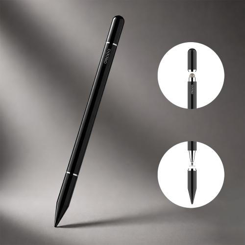 Стилус универсальный Pro Stick для планшетов и смартфонов, черный, Deppa