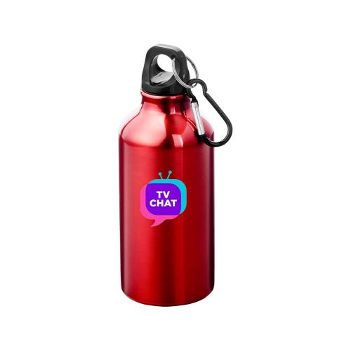 Бутылка Oregon с карабином 400мл, красный