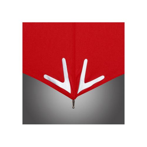 Зонт-трость 7571 Safebrella с фонариком и светоотражающими элементами, полуавтомат; - купить подарки с логотипом в Воронеже