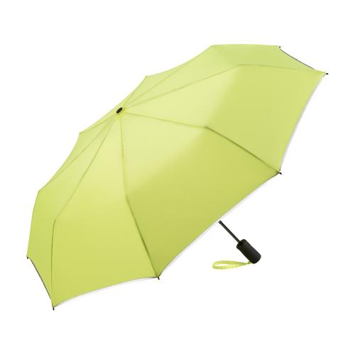 Зонт складной 5547 Pocket Plus полуавтомат, неоновый желтый