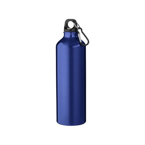 Алюминиевая бутылка для воды Oregon объемом 770 мл с карабином - Синий; - купить бизнесс-сувениры в Воронеже