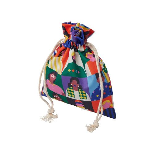 Мешочек подарочный средний с возможностью полноцветной печати; - купить необычные подарки в Воронеже