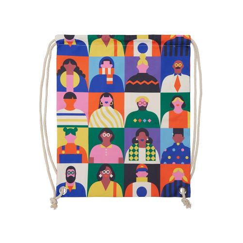 Рюкзак-мешок с возможностью полноцветной печати; - купить именные сувениры в Воронеже