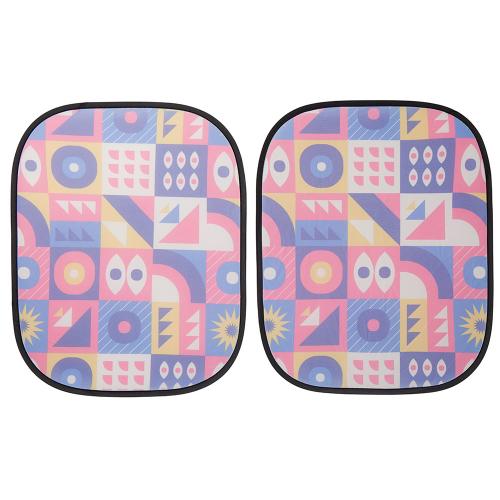 Комплект из 2-х автомобильных солнцезащитных экранов с возможностью полноцветной печати; - купить подарки с логотипом в Воронеже