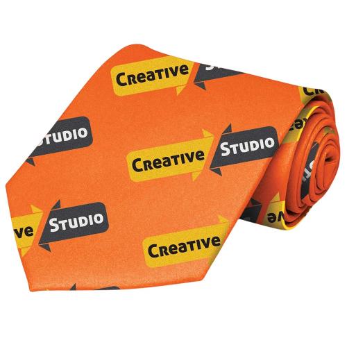Галстук с возможностью полноцветной печати; - купить подарки с логотипом в Воронеже