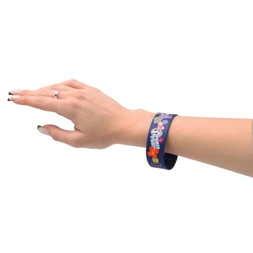 Эластичный браслет с возможностью полноцветной печати; - купить именные сувениры в Воронеже
