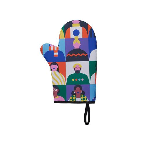 Рукавица-прихватка с возможностью полноцветной печати; - купить подарки с логотипом в Воронеже