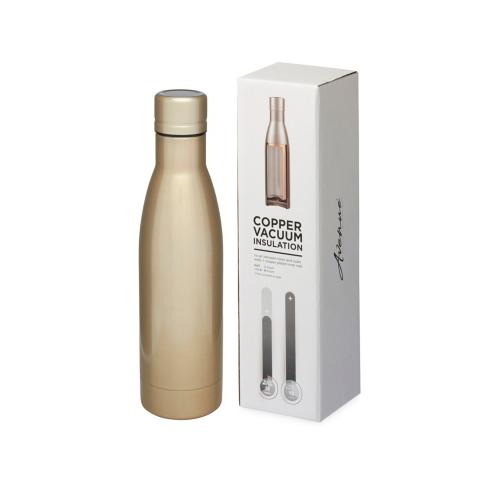 Вакуумная бутылка Vasa c медной изоляцией; - купить именные сувениры в Воронеже