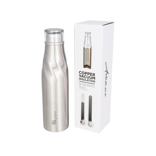 Вакуумная бутылка Hugo с медной изоляцией; - купить подарки с логотипом в Воронеже