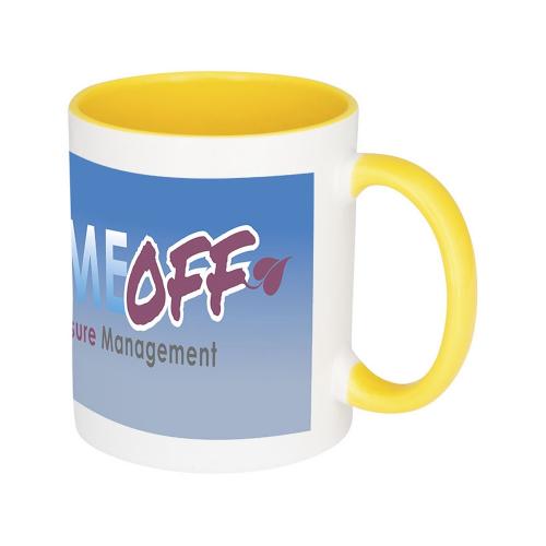 Цветная кружка Pix для сублимации; - купить именные сувениры в Воронеже