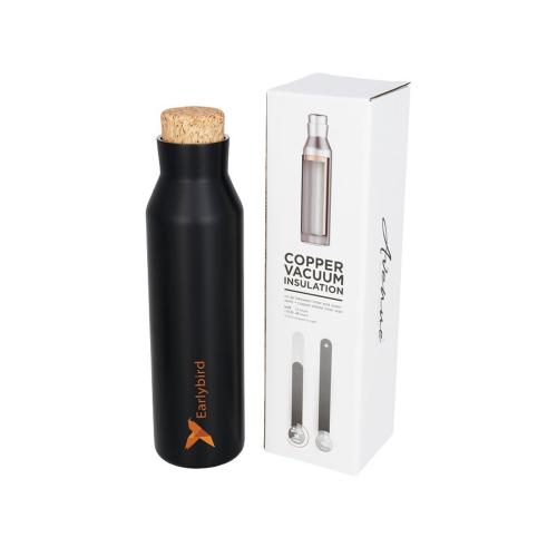 Вакуумная изолированная бутылка с пробкой; - купить подарки с логотипом в Воронеже