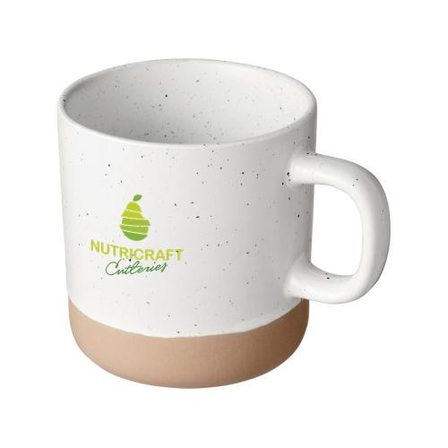 Керамическая кружка Pascal объемом 360 мл; - купить подарки с логотипом в Воронеже