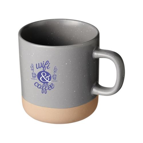 Керамическая кружка Pascal объемом 360 мл; - купить подарки с логотипом в Воронеже