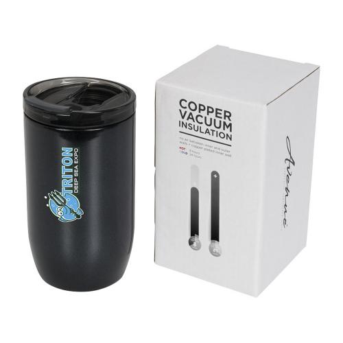 Герметичный термостакан Lagom 380 мл с медной вакуумной изоляцией; - купить подарки с логотипом в Воронеже