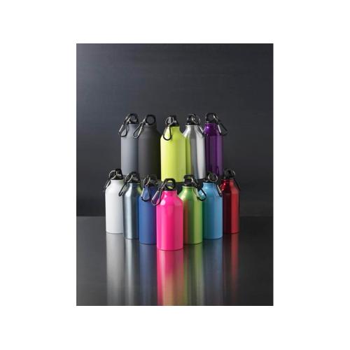 Матовая спортивная бутылка Oregon с карабином и объемом 400 мл; - купить необычные сувениры в Воронеже