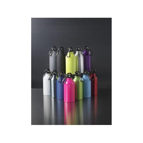 Матовая спортивная бутылка Oregon с карабином и объемом 400 мл; - купить необычные сувениры в Воронеже