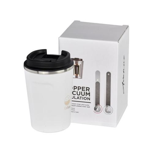 Герметичная медная вакуумная термокружка Thor объемом 360 мл; - купить именные сувениры в Воронеже