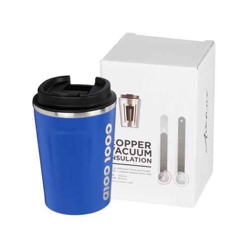 Герметичная медная вакуумная термокружка Thor объемом 360 мл; - купить именные сувениры в Воронеже