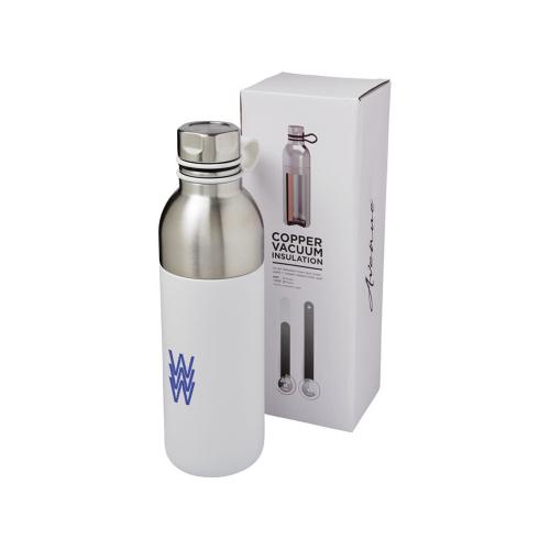 Медная спортивная бутылка с вакуумной изоляцией Koln объемом 590 мл; - купить подарки с логотипом в Воронеже