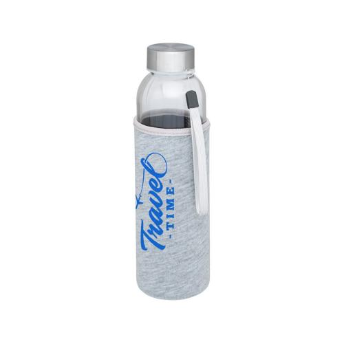 Спортивная бутылка Bodhi из стекла объемом 500 мл; - купить подарки с логотипом в Воронеже