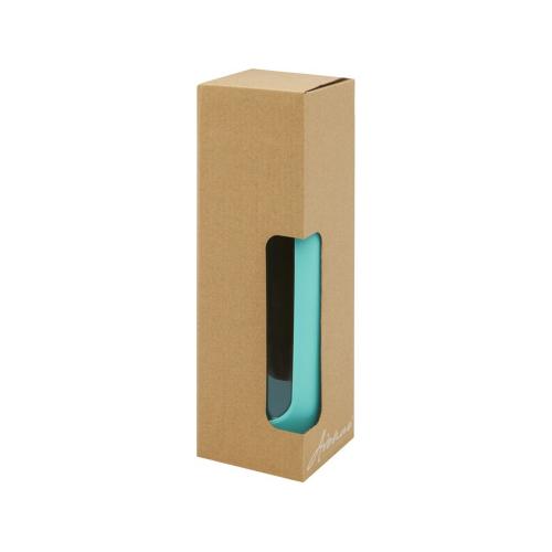 Tidan Бутылка из боросиликатного стекла объемом 600 мл с силиконовым держателем; - купить подарки с логотипом в Воронеже