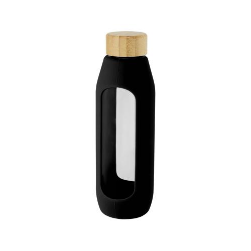 Tidan Бутылка из боросиликатного стекла объемом 600 мл с силиконовым держателем; - купить именные сувениры в Воронеже